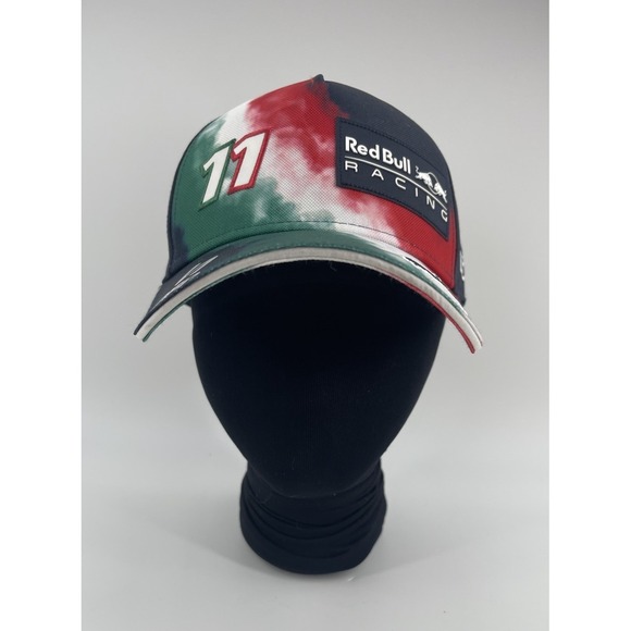 Red Bull Other - Puma Red Bull Racing Sergio Perez #11 Mexico GP Snapback Hat Cap Adult OSFA